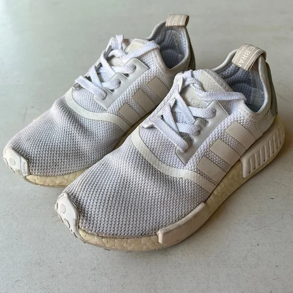 adidas | Shoes | Adidas White Nmd Sneakers Size 6 | Poshmark